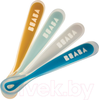 Набор столовых ложек для кормления Beaba 913413 (Rainb)