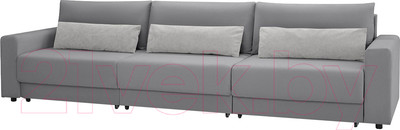 Диван Mio Tesoro Таун 264 1.5ек-1.5ек-1.5ек (1363 серый)