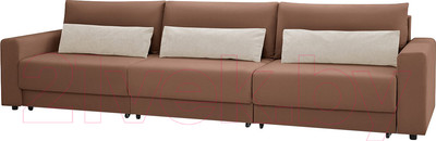 Диван Mio Tesoro Таун 264 1.5ек-1.5ек-1.5ек (1369 коричневый)