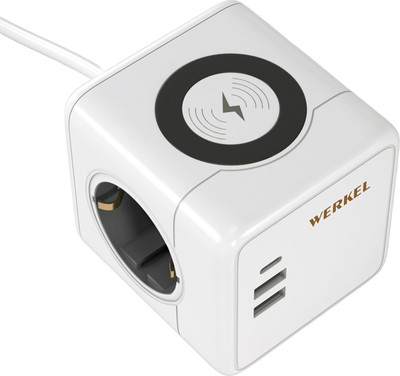 Удлинитель Werkel + беспроводная зарядка W6513501