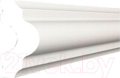 Молдинг SOLID 2 UHD 01/25-СВ из экструдированного пенополистирола (2.4м, белый)