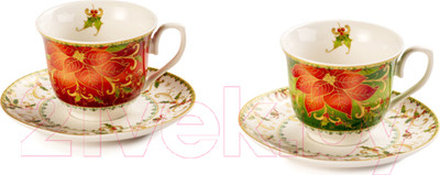 Набор для чая/кофе Lamart Palais Royal Рождественская звезда / LMR-22139