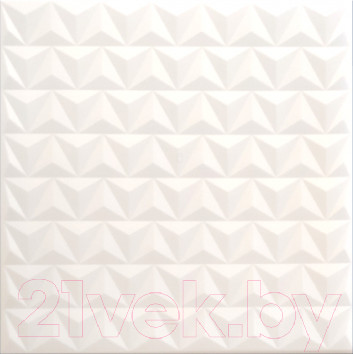 Потолочная плита SOLID C2075 из экструдированного пенополистирола (500x500, уп.8шт, белый)