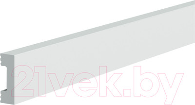 Молдинг SOLID 2 UHD 14/40 из экструдированного пенополистирола (2.4м/68x68мм, белый)