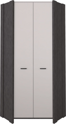 Шкаф Black Red White Kristoff SZFN2D (матера/серый)