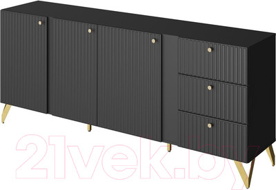 Тумба НК Мебель Reno КД-1 (черный)