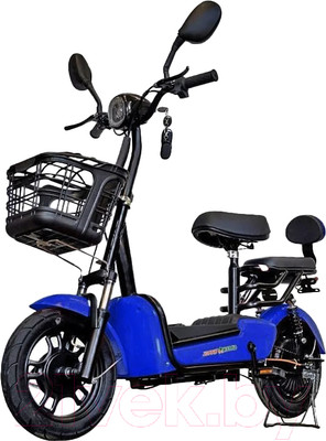 Электроскутер Green Camel Тайфун 400 48V 12Ah 400W (темно-синий)