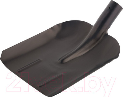 Лопата Курс Совковая без черенка с ребрами жесткости 225x270мм / 77204