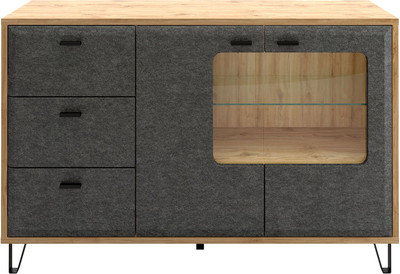 Тумба Black Red White Grace KOM2W3S (дуб наварра)