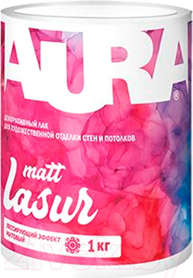 Лак Aura Dekor Lasur Matt (1кг)