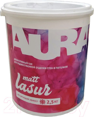 Лак Aura Dekor Lasur Matt (2.5кг)