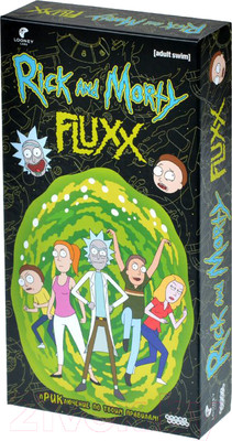 Настольная игра Мир Хобби Fluxx. Рик и Морти / 915646
