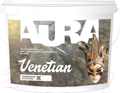 Штукатурка готовая декоративная Aura Dekor Venetian (4кг)
