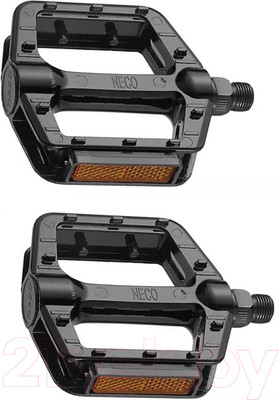 Комплект педалей для велосипеда Neco WP625 BK / NC11057