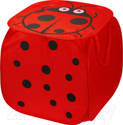 Корзина No Brand Божья коровка / КДИ-2722 (красный)