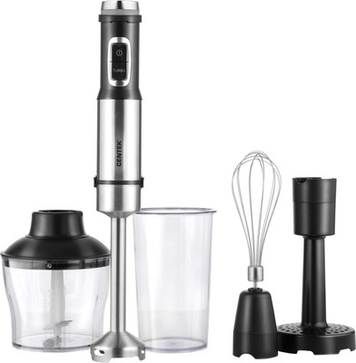 Блендер погружной Centek CT-1331 (черный/сталь)