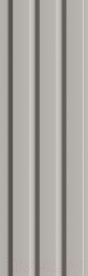 Реечная панель STELLA Beats De Luxe Sandgrau МДФ (2700х119х16мм)