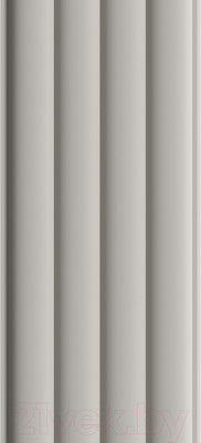 Реечная панель STELLA Wave De Luxe Sandgrau МДФ (2700x119x16мм)