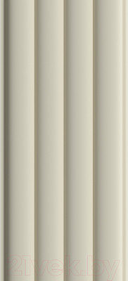 Реечная панель STELLA Wave De Luxe Palomino МДФ (2700x119x16мм)