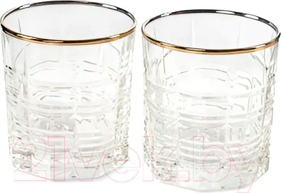 Набор стаканов Luminarc Даллас Голд O0430 (2шт)