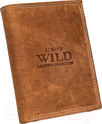 Портмоне Always Wild N4-P-CHM-1003 (коньячный)