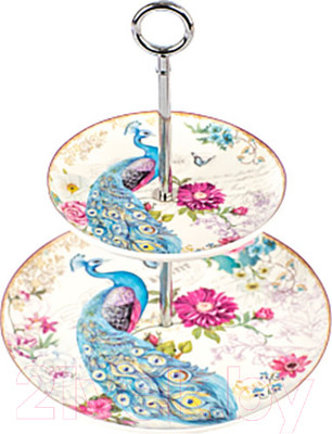 Ваза-этажерка SIJ Павлин GC2414