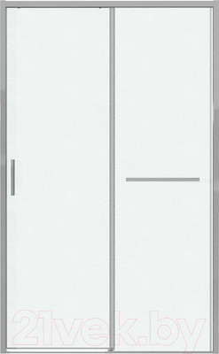 Душевая дверь Grossman Style 130x195 / 100.K33.05.130.10.02 (хром,стекло шиншилла)