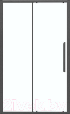 Душевая дверь Grossman Cosmo 140x195 / 100.K33.02.140.42.00 (графит сатин,стекло прозрачное)