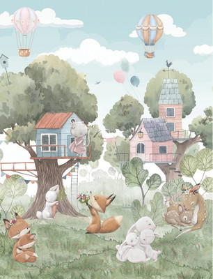 Фотообои листовые Citydecor Детская 402 (200x260см)