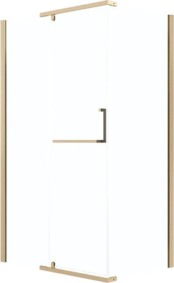 Душевой уголок Grossman Pragma 120x90x195 / 120.K33.03.1290.32.00 (золото сатин/стекло прозрачное)