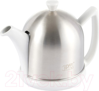 Заварочный чайник Gipfel Calido 52429 (белый)