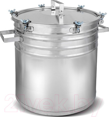 Бидон No Brand БДН-40 с боковыми ручками (40л)