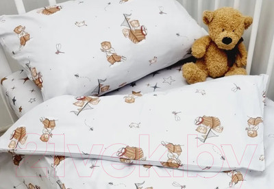 Комплект постельный для малышей Sofi 5303 (серый)