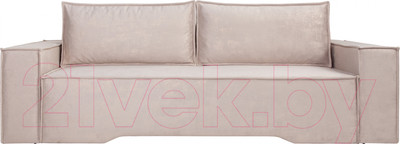 Диван KRONES Цезарь 4 Lux  (велюр латте)