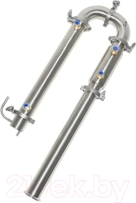 Колонна для дистиллятора No Brand Бражная DN 2.0 резьба 1/2