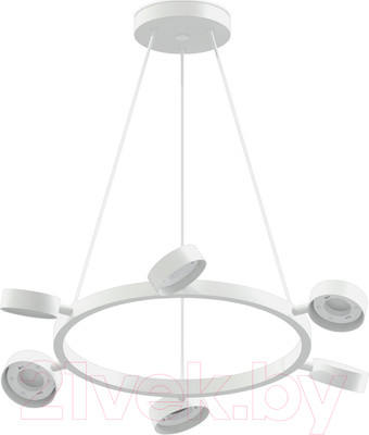 Люстра Ambrella C9191/6 SWH (белый песок)