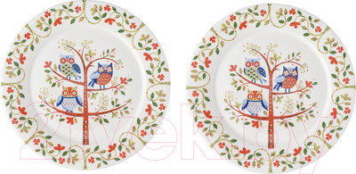 Набор тарелок Liberty Jones Birds of Paradise. Owl / LJ0000305 (2шт)