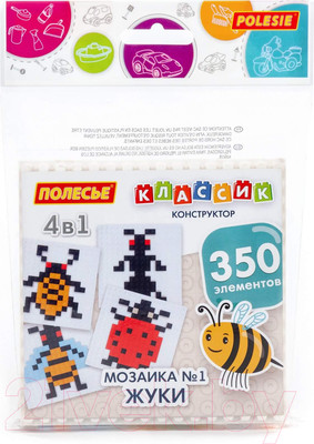 Микроконструктор Полесье Классик Жуки / 67491