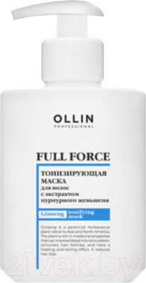 Маска для волос Ollin Professional Hair Growth Тонизирующая с экстрактом пурпурного женьшеня (300мл)