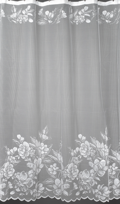 Гардина Лента К491 (160x485, белый)