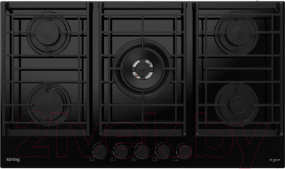 Газовая варочная панель Korting HGG 9955 CTN