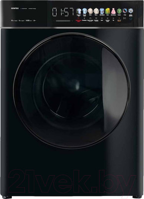 Стирально-сушильная машина Centek CT-1976 (черный)