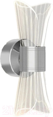 Бра Estares Dio 12W 2Y-ON/OFF-230x80x85-CHROME/CLEAR-220-IP20