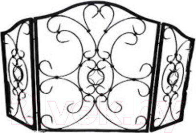 Экран для камина Saniji ЭДК1 830x150x580