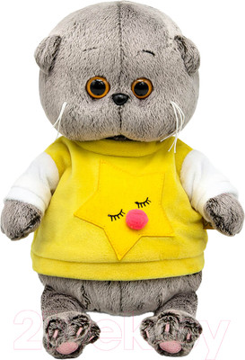 Мягкая игрушка Budi Basa Басик Baby в толстовке со звездой / BB-141
