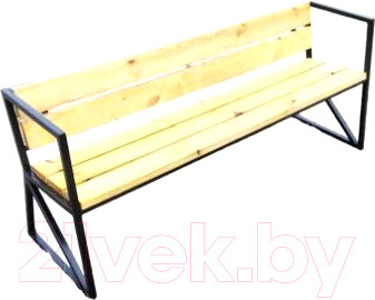 Скамья садовая Saniji С41 2000x400x800