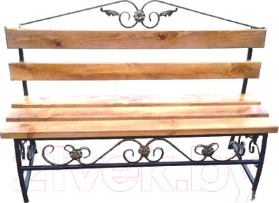 Скамья садовая Saniji С43 1500x400x450