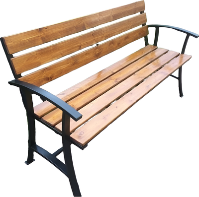 Скамья садовая Saniji С80 1600x400x900