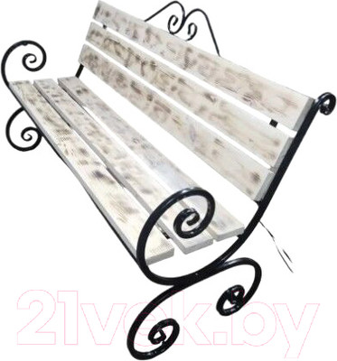 Скамья садовая Saniji С61 1660x400x900