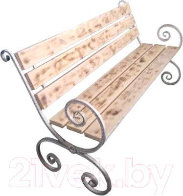 Скамья садовая Saniji С70 1600x400x900